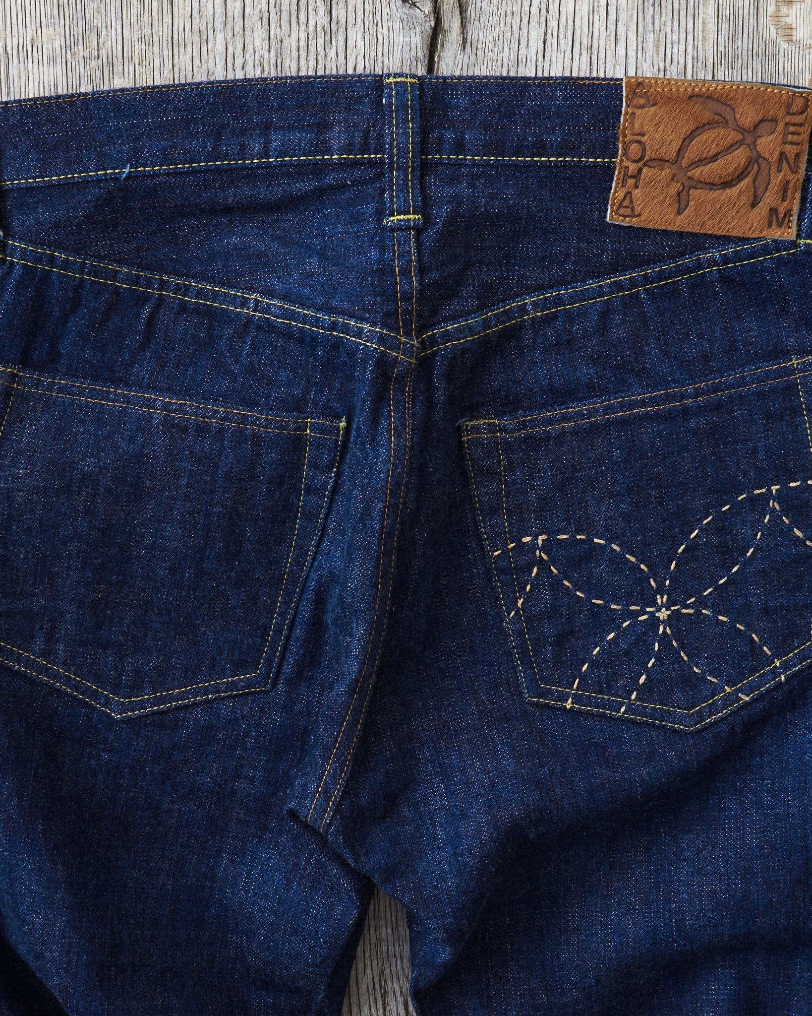 Sugar cane 14,25 Oz. Hawaii Indigo Mixed Right Twill Denim Lot