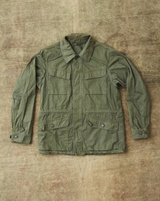 Second Hand Aspesi Cotton Army Jacket Green Size L