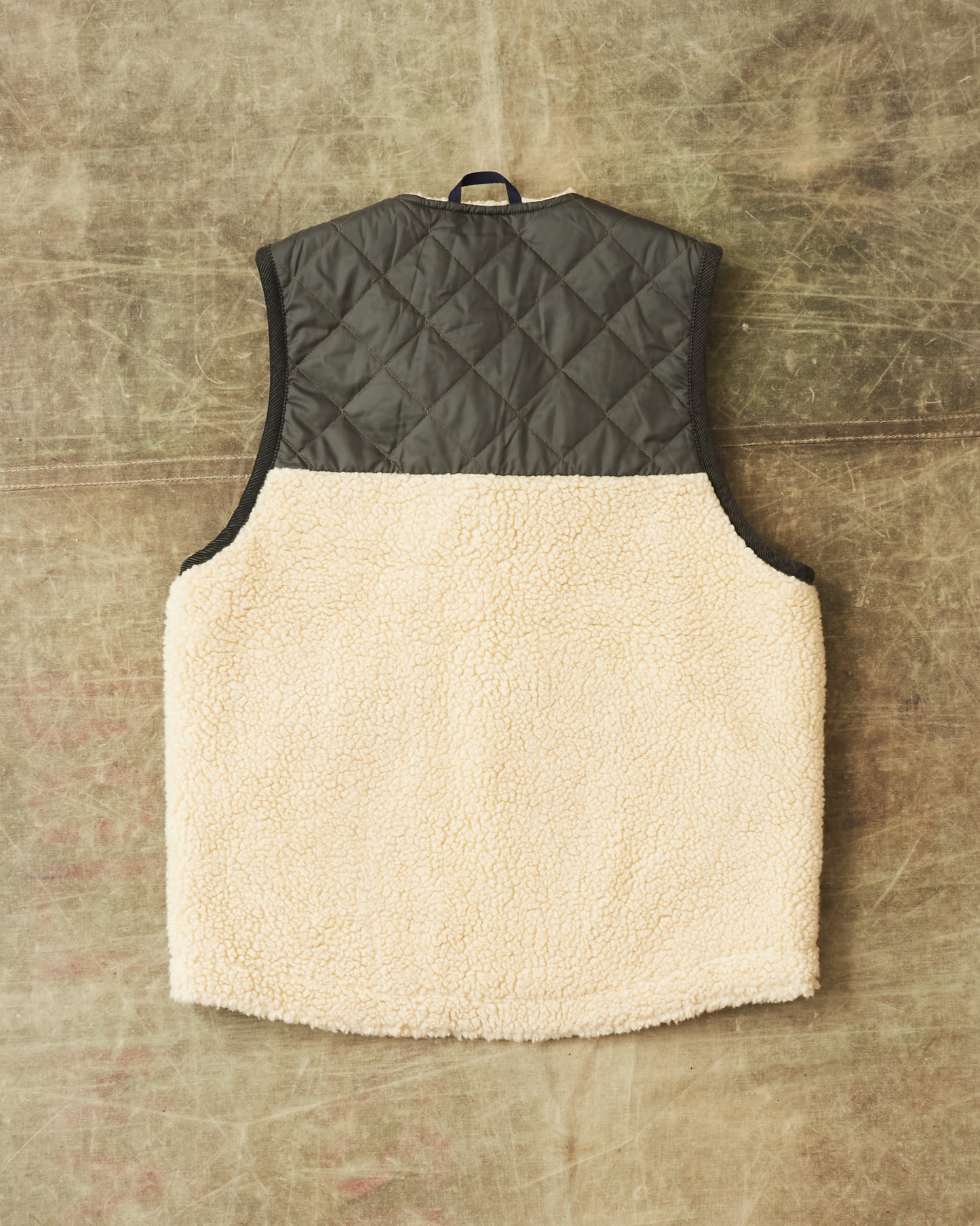 Second Hand Lavenham Faux Shearling Vest Size L