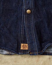 Second Hand Indigofera Fargo STF Fabric 02 Denim Jacket Size L