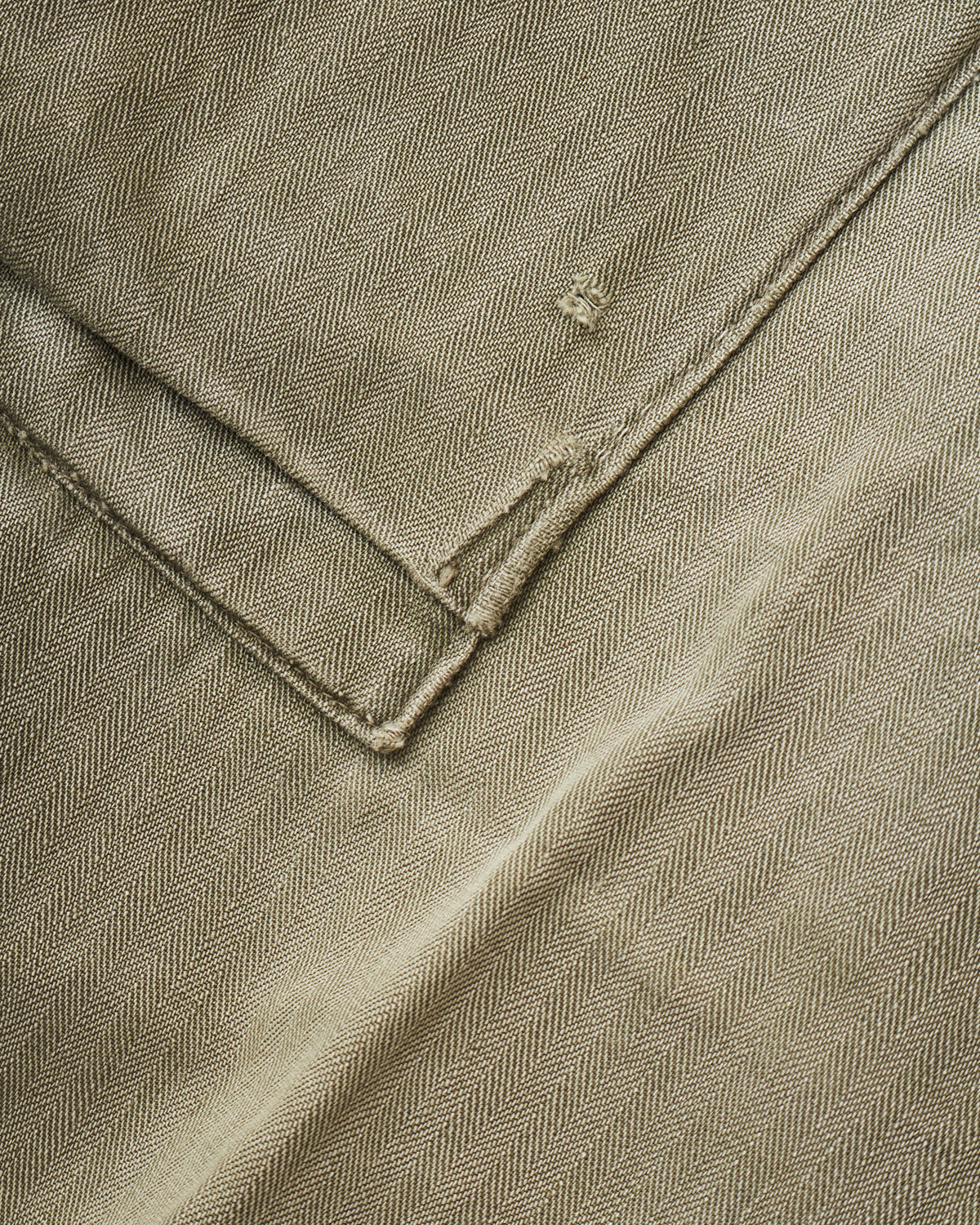 Vintage US Army M-42 WWII HBT Twill Pants Size 33