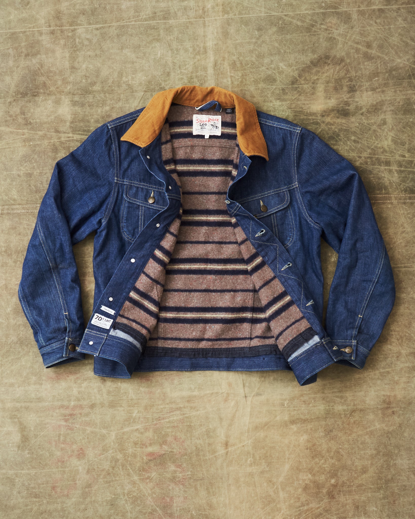 Second Hand Lee 101 Storm Rider Jacket Size L – Second Sunrise