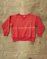Vintage 1940's Single V Sears Charmode Red Sweatshirt Size 40/42 Large