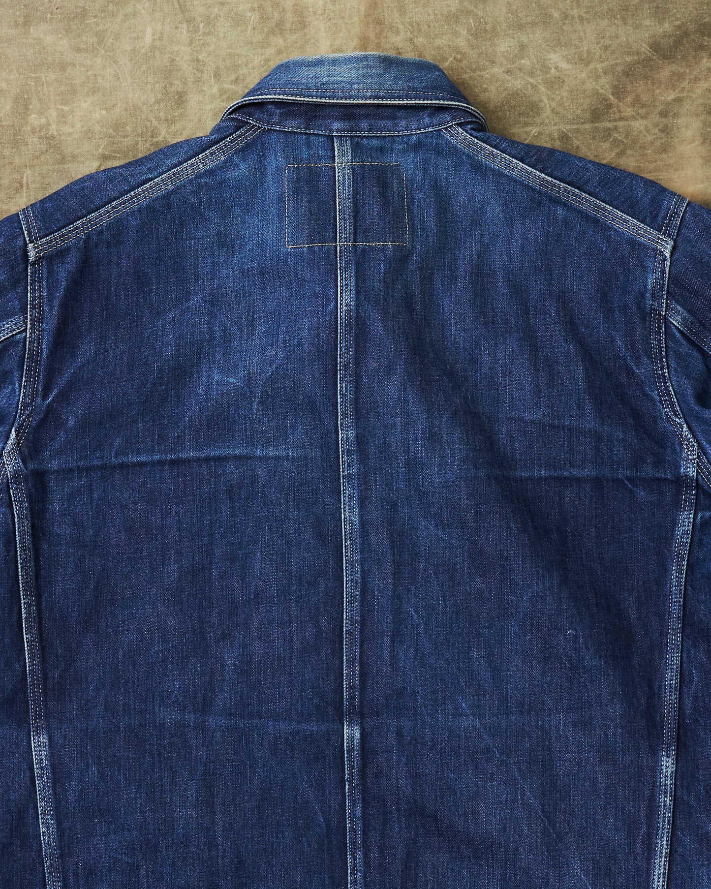 Second Hand Indigofera Fabric 68 Denim Jacket Size L