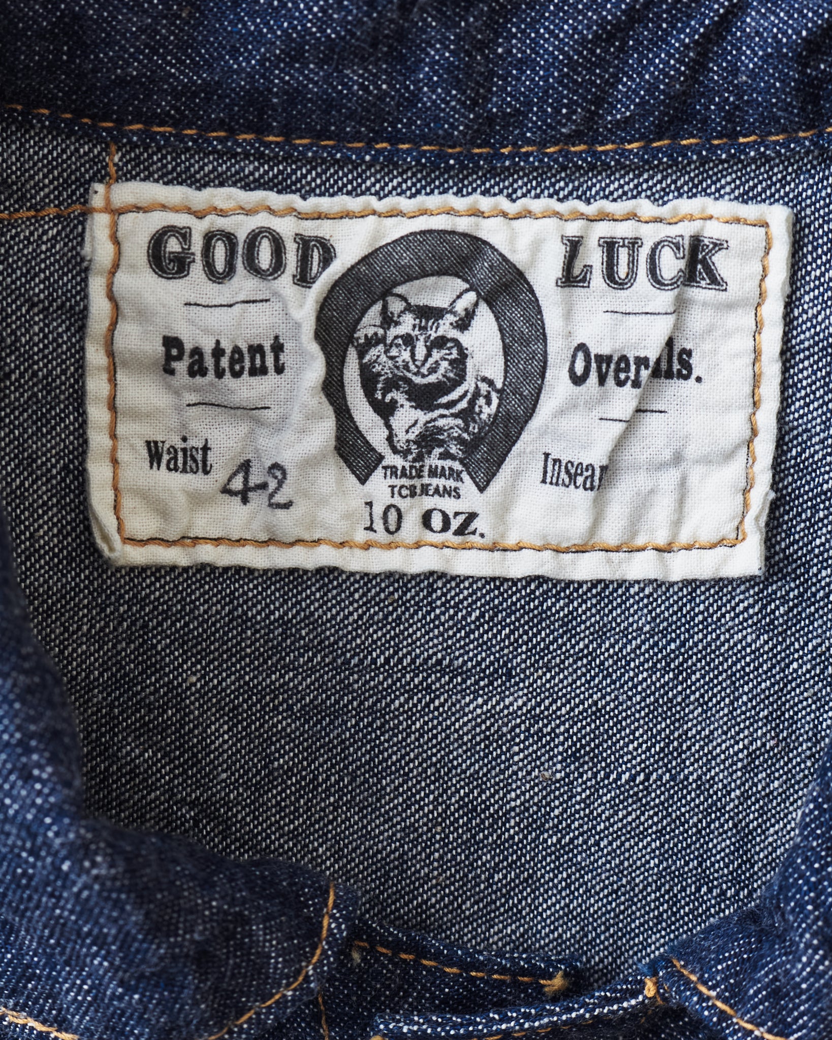 TCB Jeans Viktor's Voice Good Luck Denim Jacket 10oz