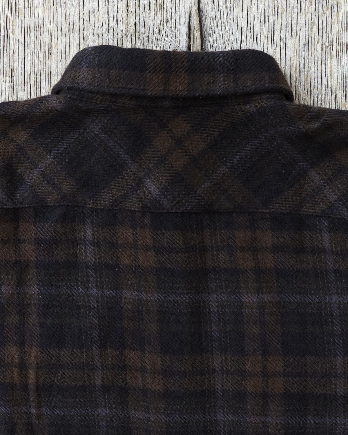 Indigofera Bryson Flannel Check Black Overdyed