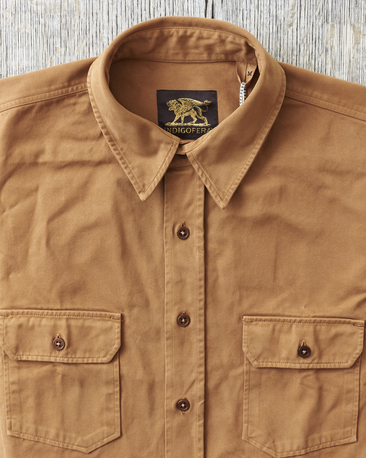 Indigofera Alamo Shirt Brown Sugar