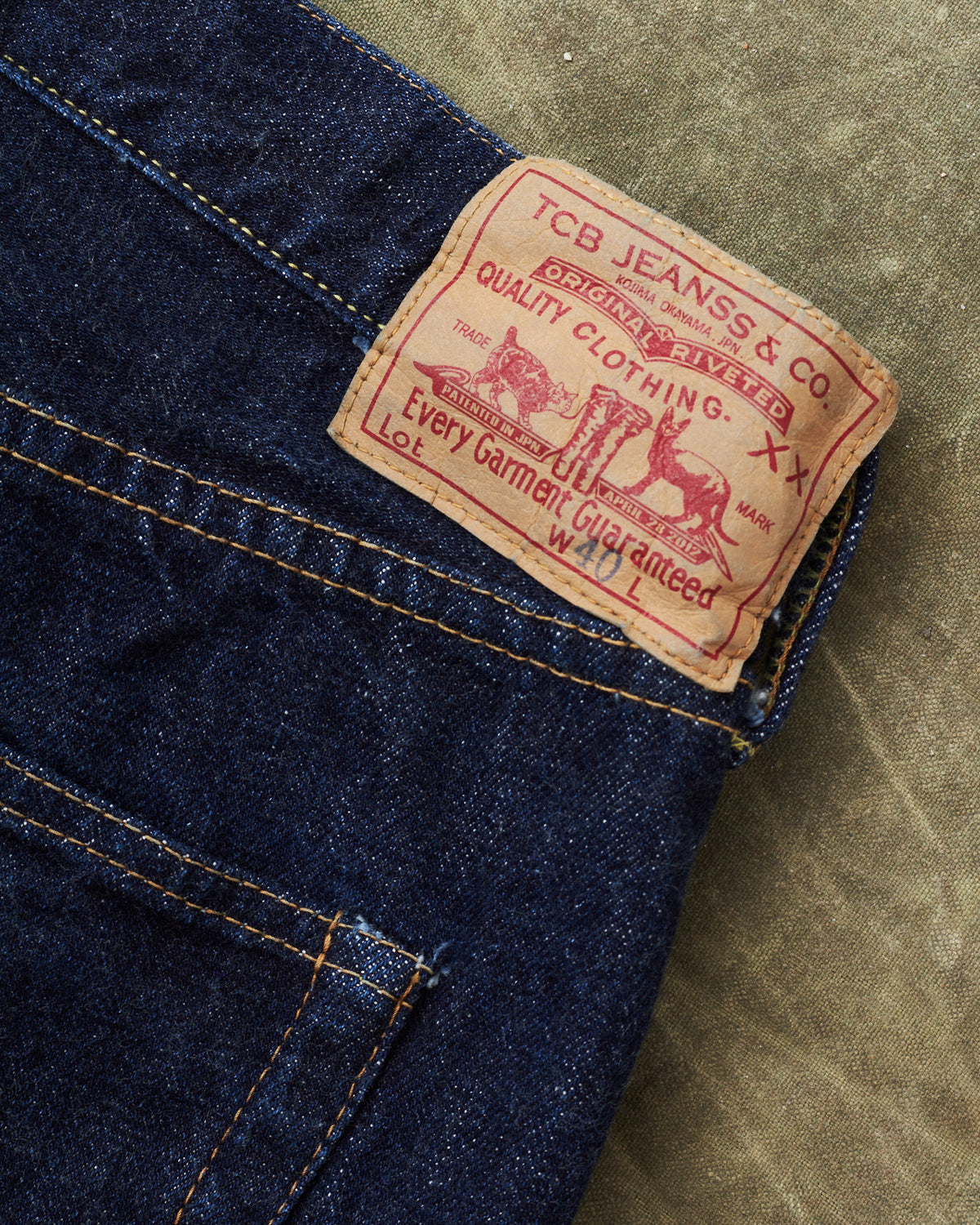 Second Hand TCB Jeans 50's Size 40