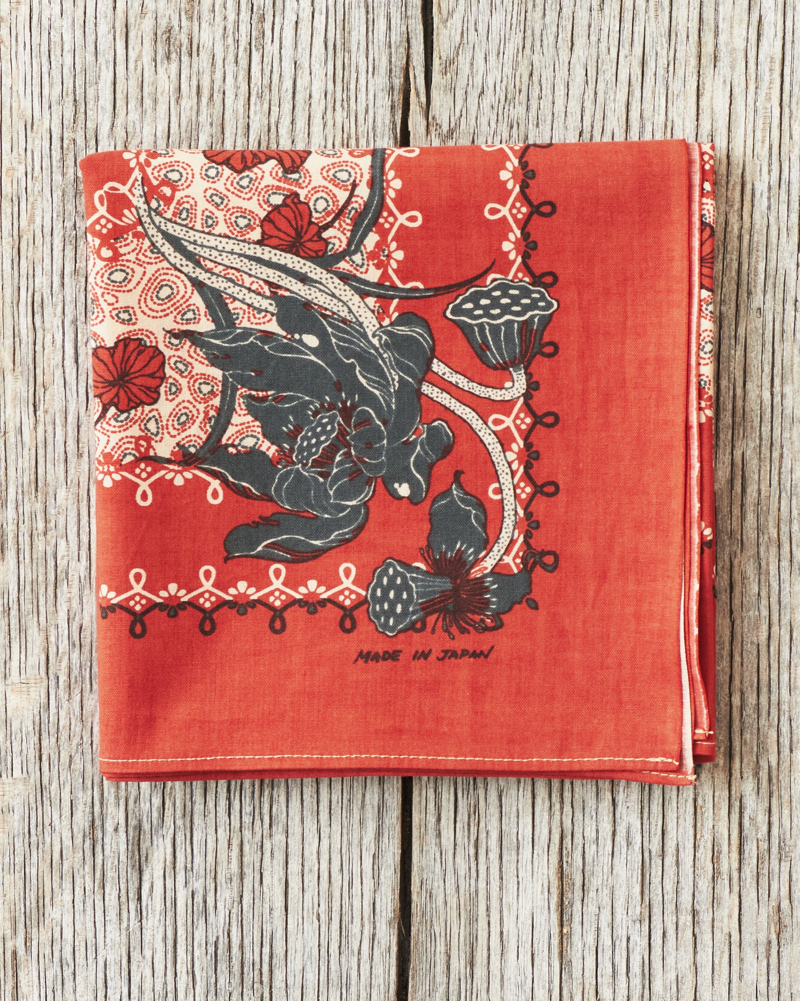 One ear brand Dead Lotus デッド ロータス One Ear Brand Dead Lotus Bandana – Second Sunrise