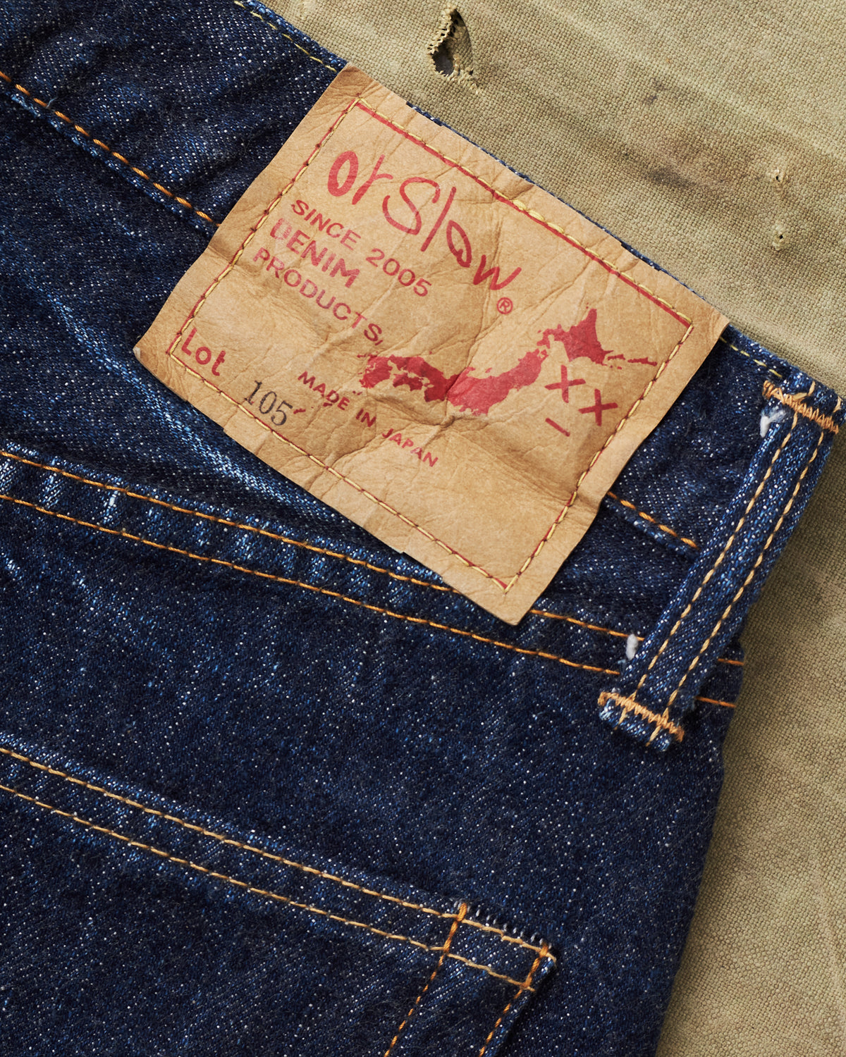Second Hand OrSlow 105 Standard Fit Jeans EU XS / JPN 1