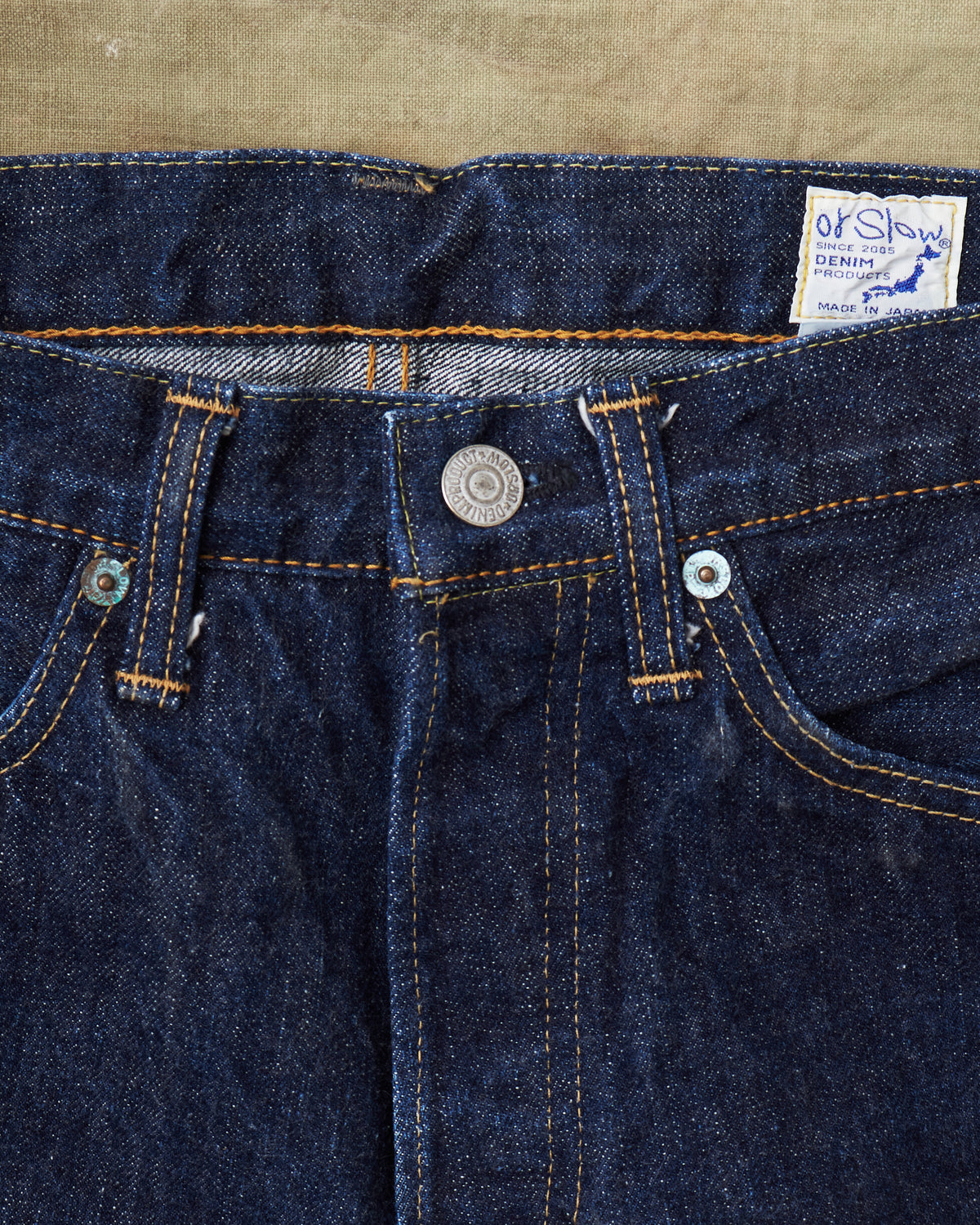 Second Hand OrSlow 105 Standard Fit Jeans EU XS / JPN 1
