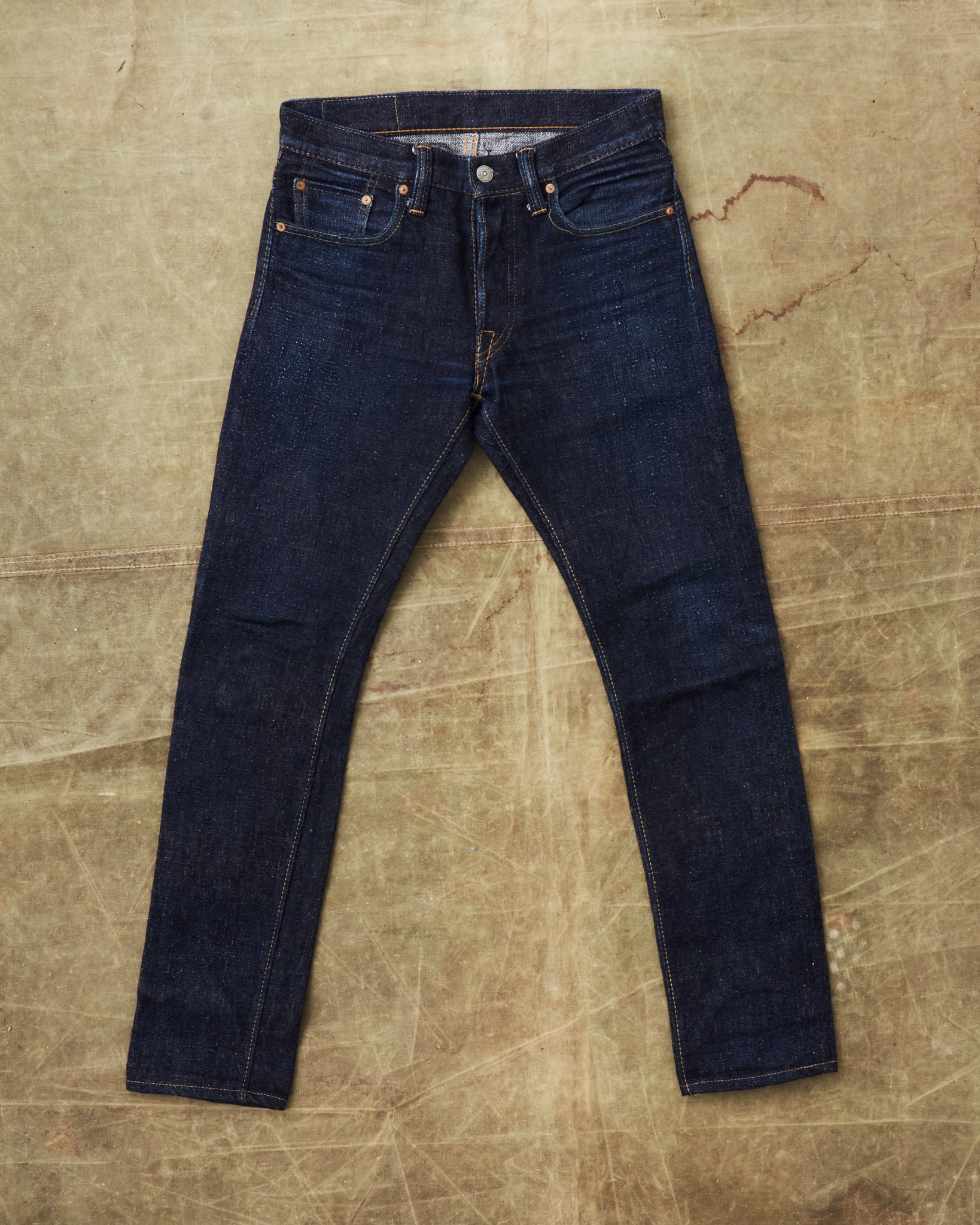 Second Hand Pure Blue Japan Selvedge Denim Trousers W28 – Second