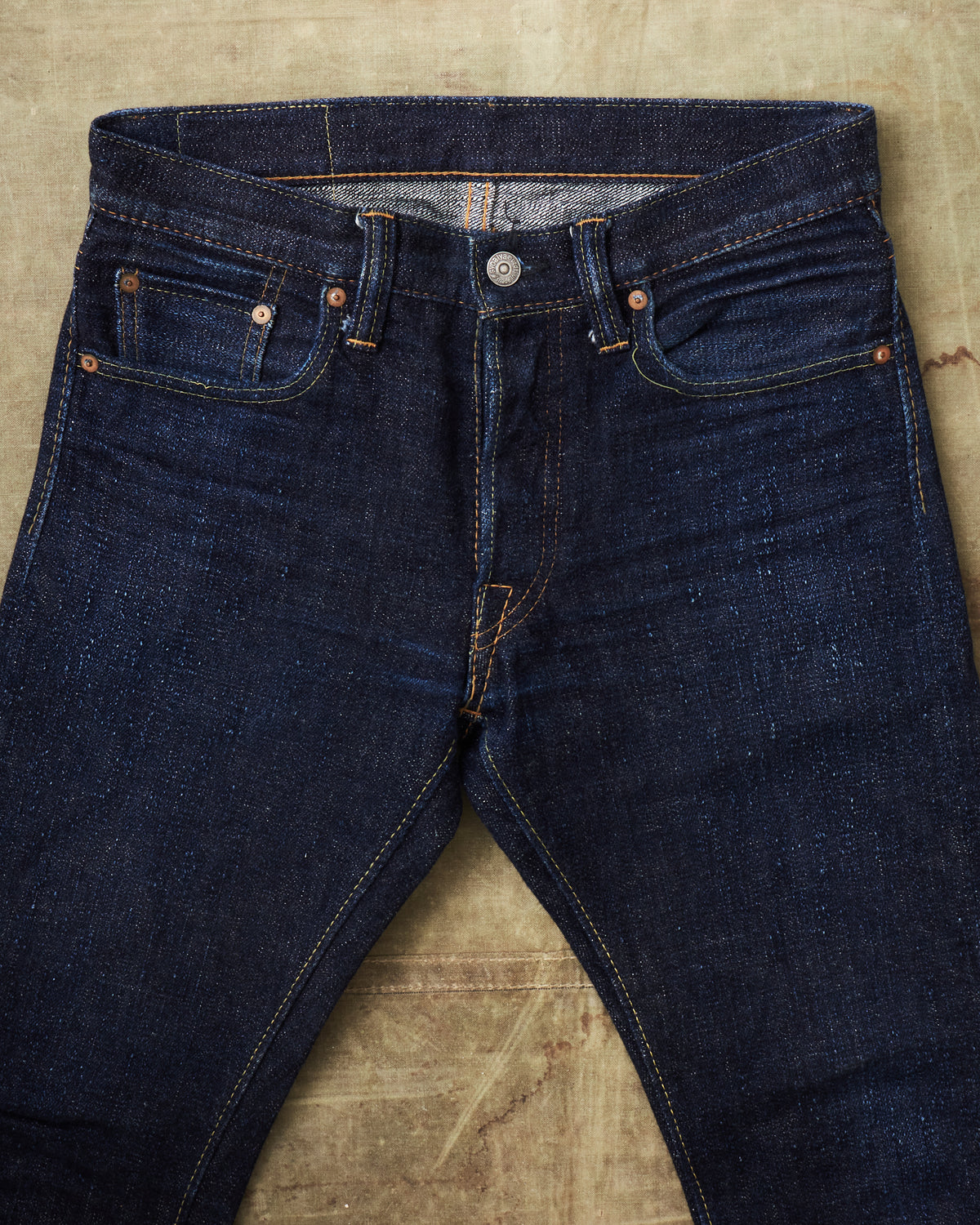 Second Hand Pure Blue Japan Selvedge Denim Trousers W28