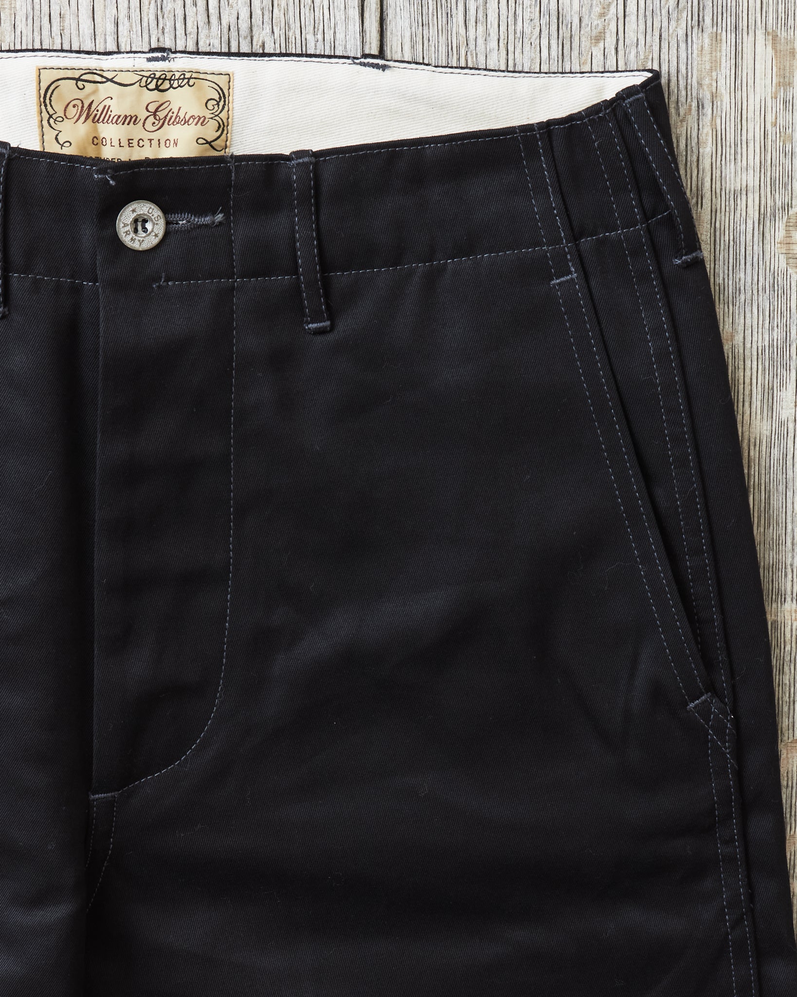 Buzz Rickson's William Gibson Chino 1942 Model Black BR41860