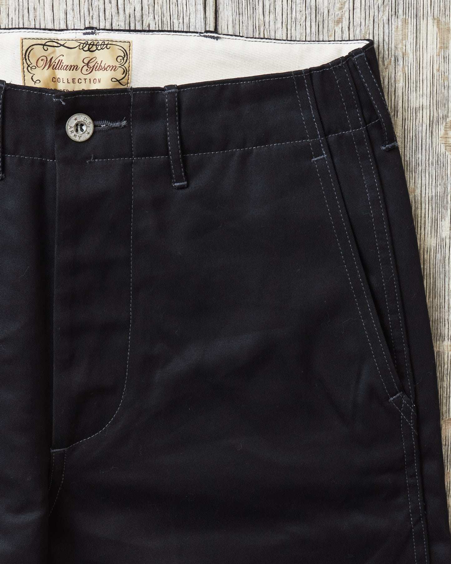 Buzz Rickson's William Gibson Chino 1942 Model Black BR41860