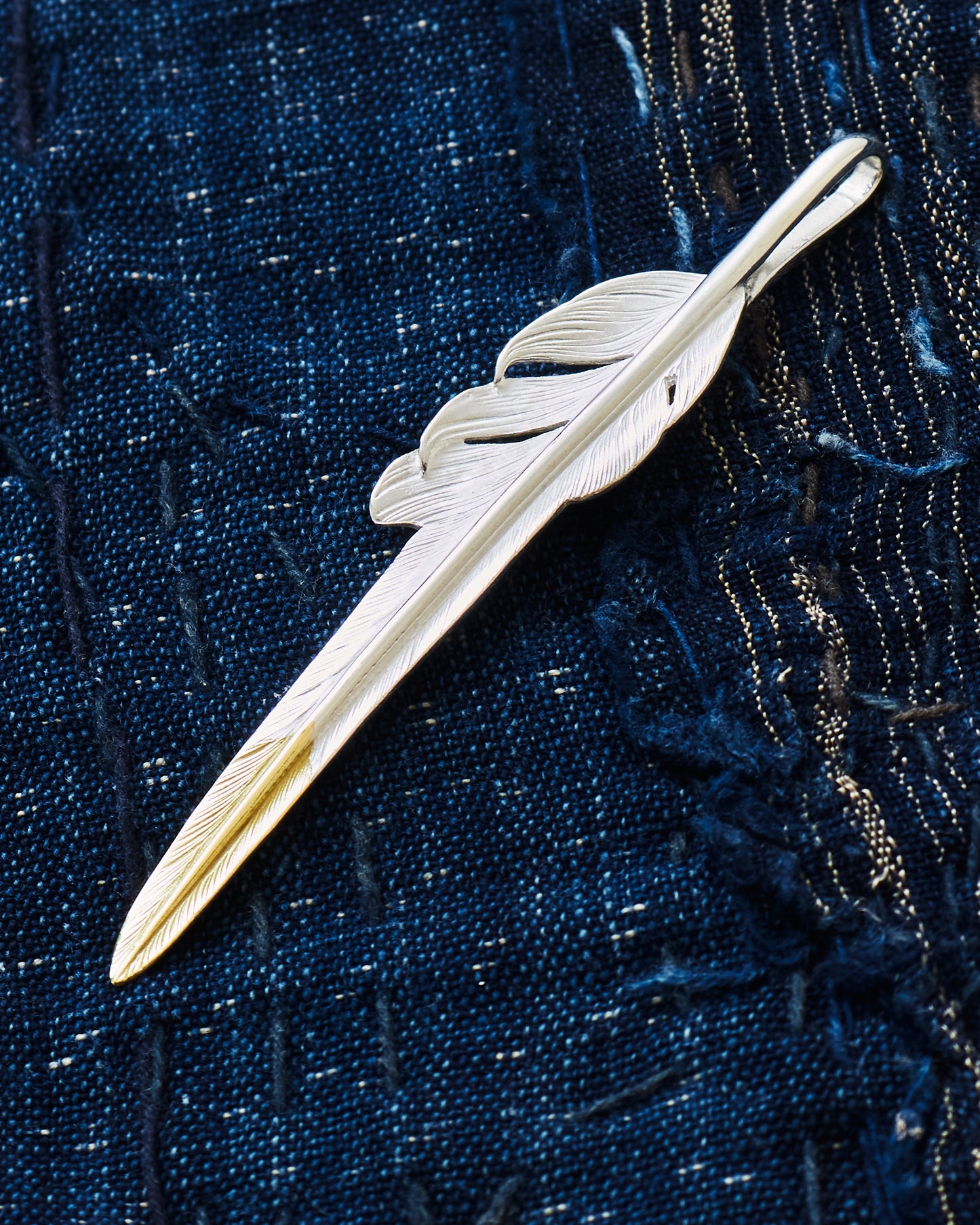 Larry Smith Kazekiri Feather No. 5 18K Gold EFNL-0005