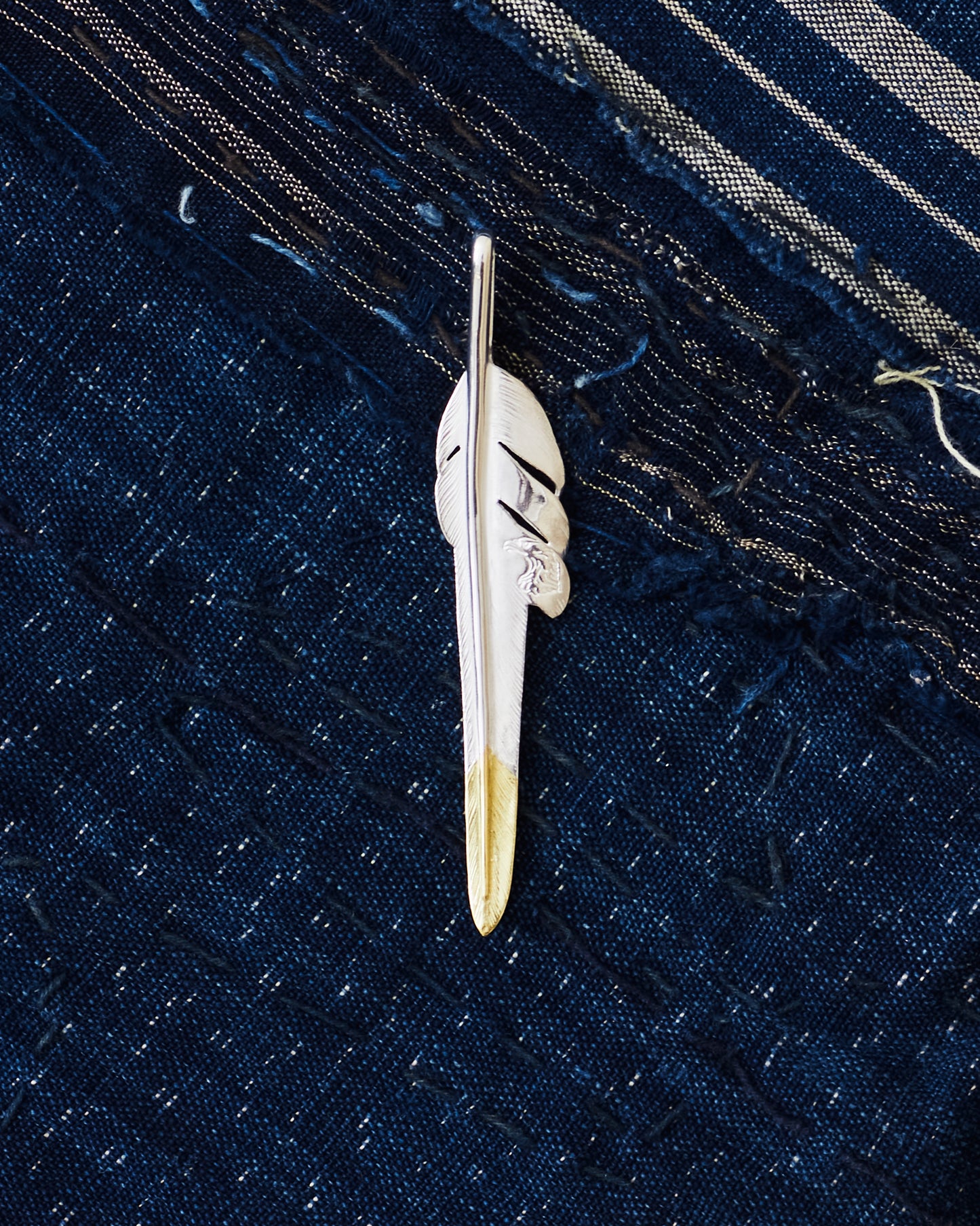 Larry Smith Kazekiri Feather No. 5 18K Gold EFNL-0005
