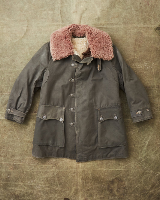 No. 1 Vintage Swedish Army Survival Coat Livpäls M/1944 Small/Medium