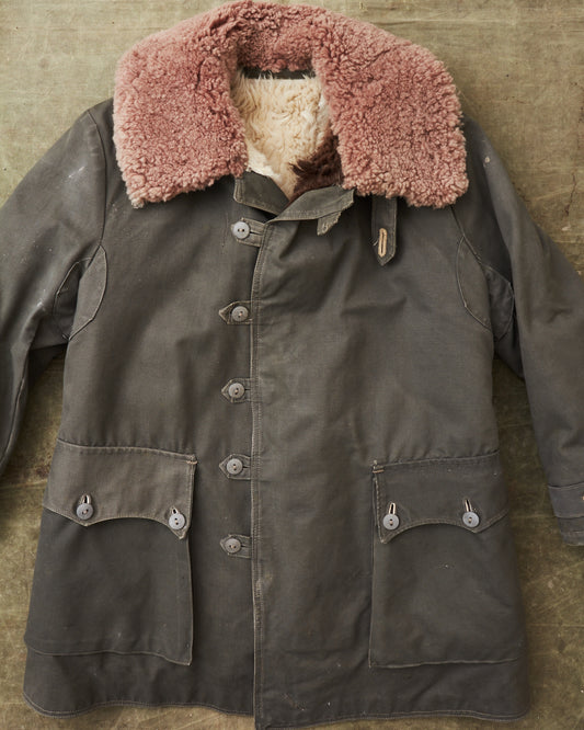 No. 1 Vintage Swedish Army Survival Coat Livpäls M/1944 Small/Medium