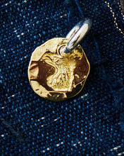 Larry Smith 18K Gold Eagle Head Pendant EFNL-0020