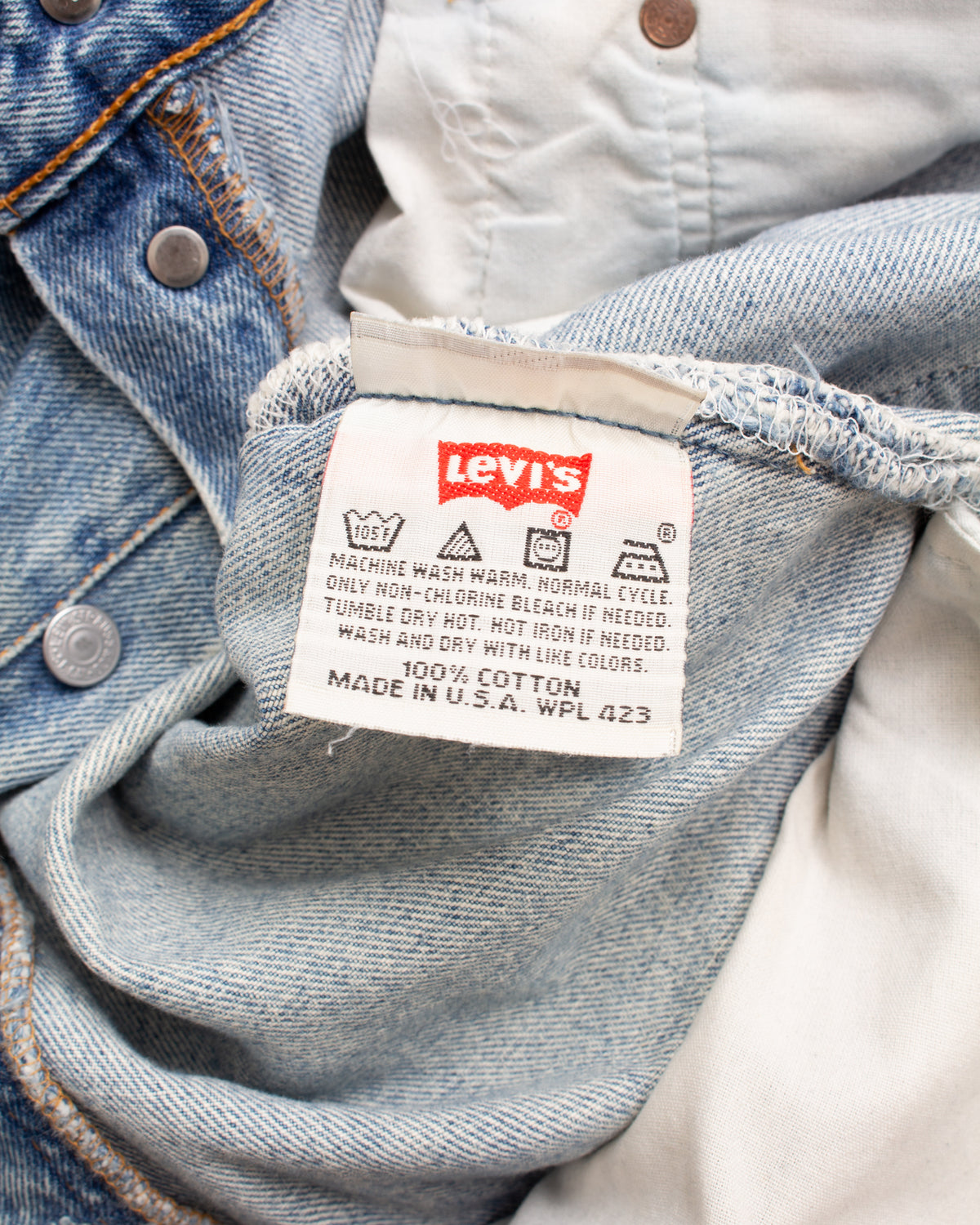 No. 41 Vintage 90's Made in USA Levi's 501 Jeans W34/L30