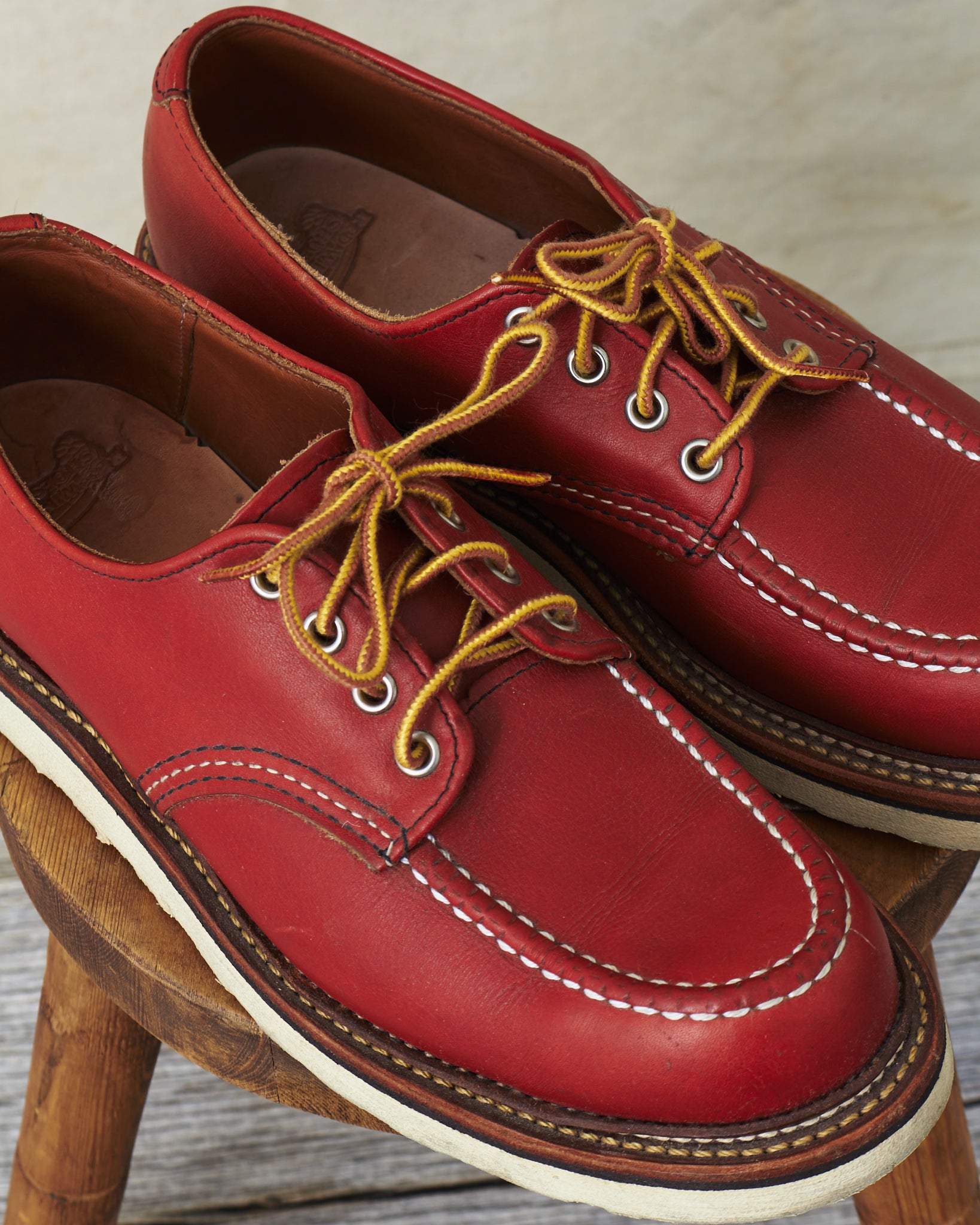 Second Hand Red Wing Classic Moc Toe Low Style No. 8103 US