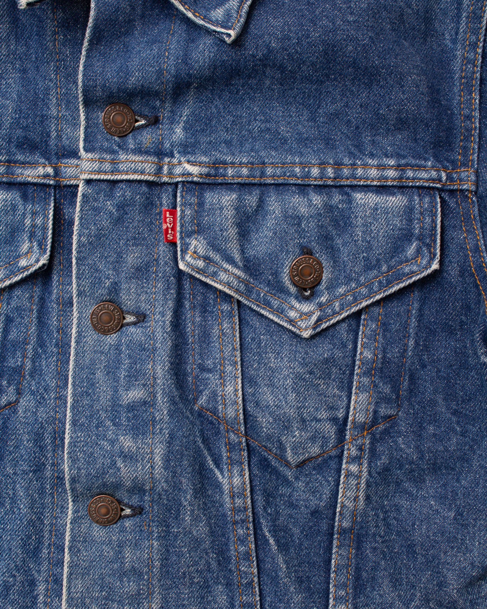 No. 2 Vintage 70/80's Levi's 70505 0217 Made in USA Denim Jacket