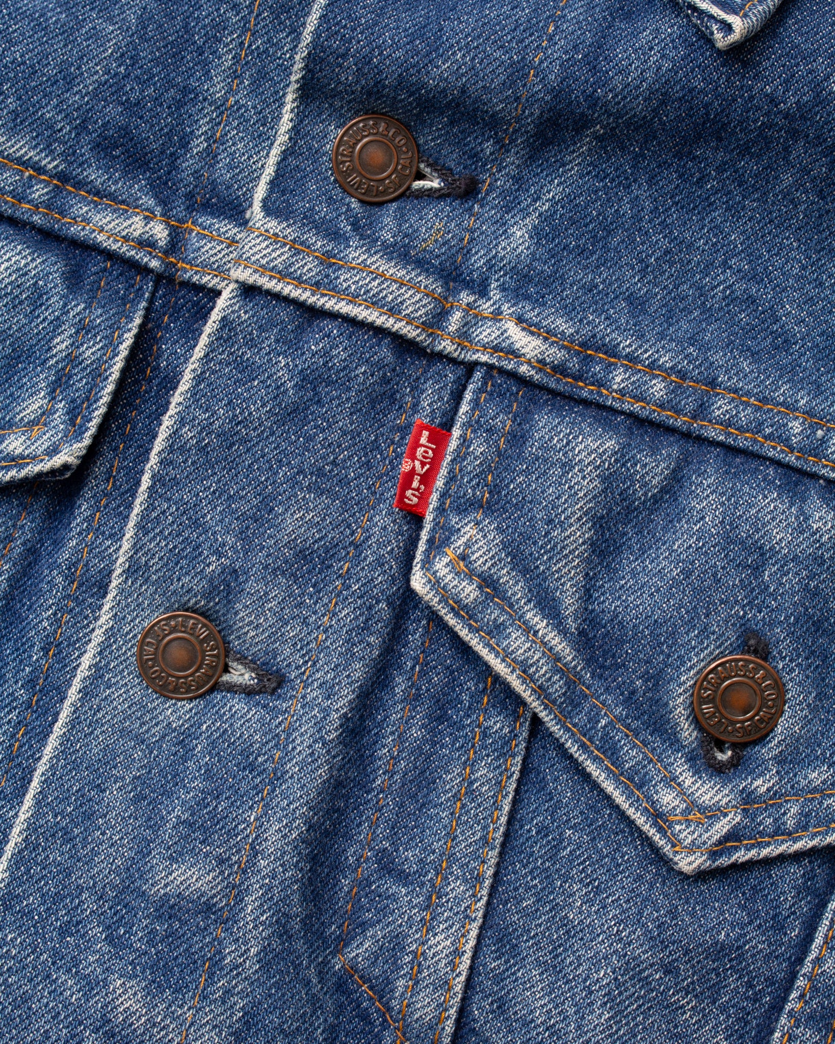 No. 2 Vintage 70/80's Levi's 70505 0217 Made in USA Denim Jacket