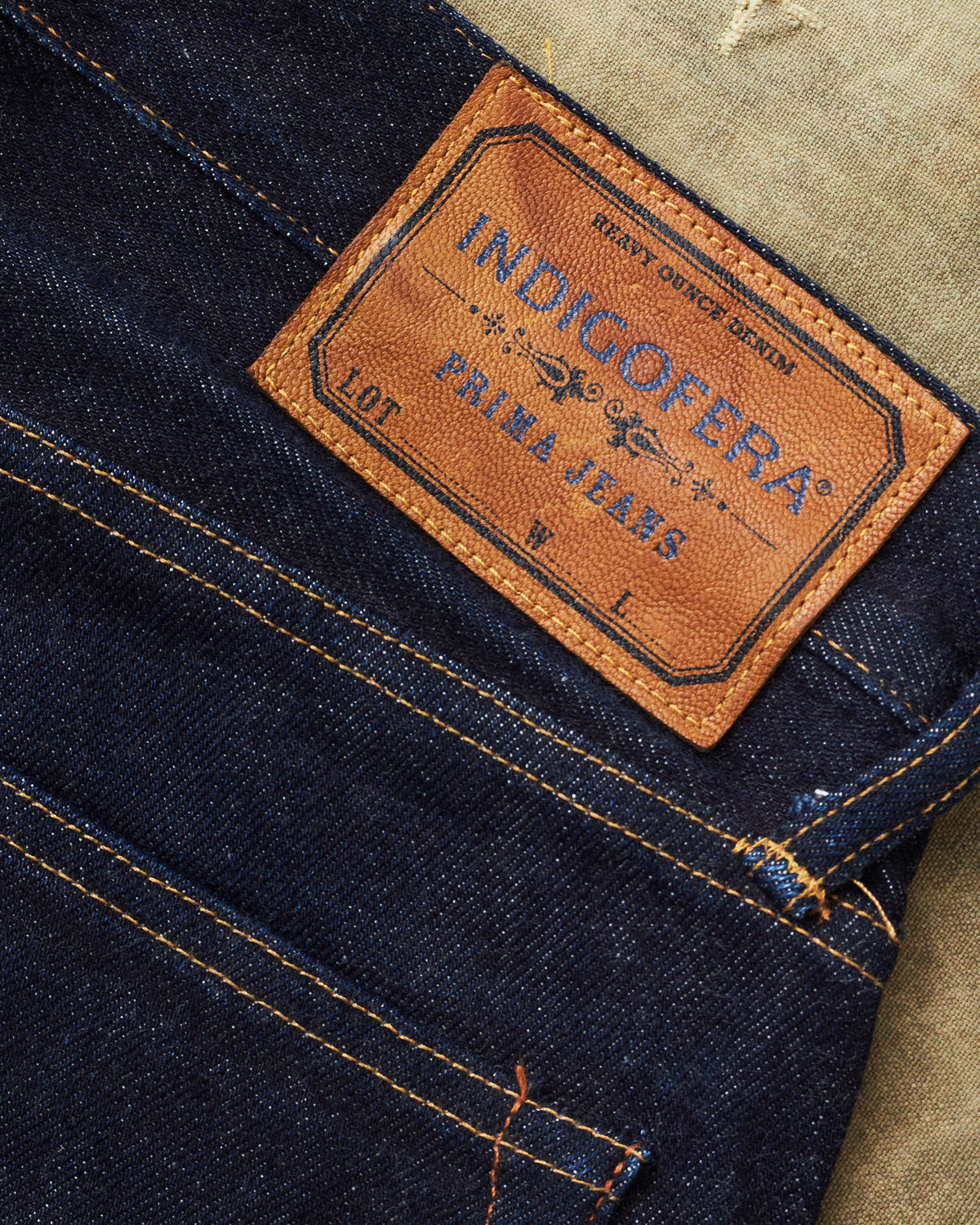 Second Hand Indigofera Buck Jeans Fabric No. 9 W33