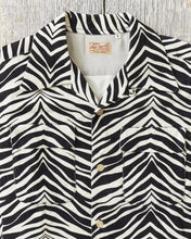 Style Eyes Mid 1950s Style Corduroy Sports Shirt “Zebra” SE29381