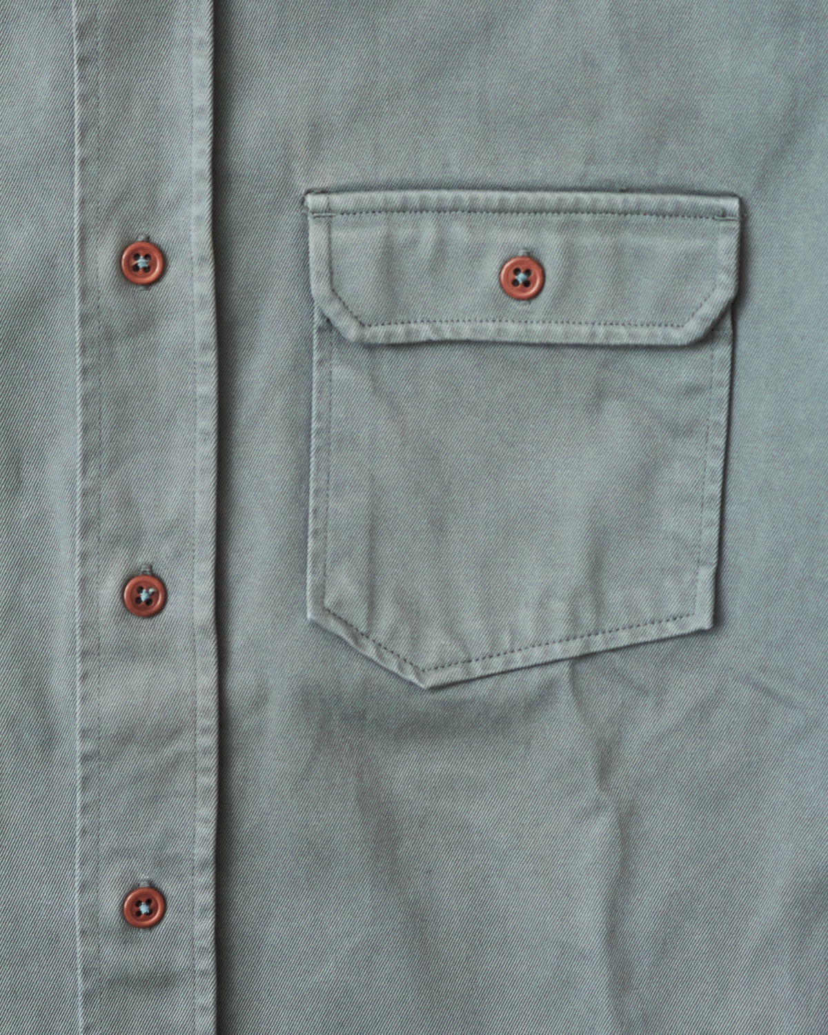Second Hand Indigofera Alamo Shirt Dry Sage Size XS