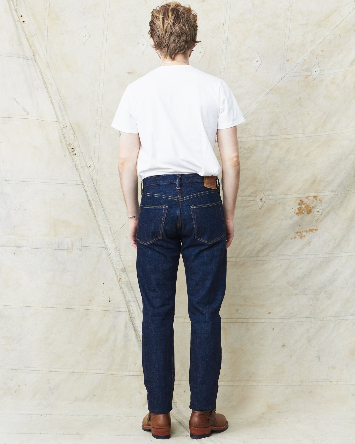 Sugar Cane & Co. Model 2021 Tapered One Wash Jeans SC42021A