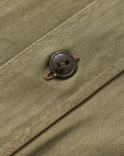 Buzz Rickson's HBT Twill Work Shirt Olive BR29390