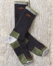 Darn Tough 1403 Lime Midweight Wool Socks Hiker Boot Sock Cushion