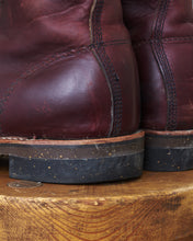 Second Hand Chippewa Service Boots 1939 Burgundy Chromexcel US 8