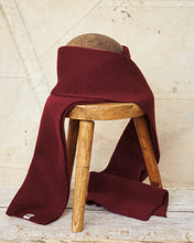 Heimat Wool Schal Burgundy