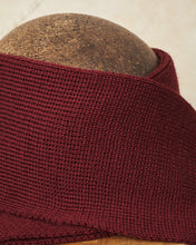 Heimat Wool Schal Burgundy