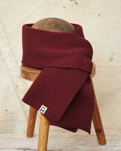 Heimat Wool Schal Burgundy