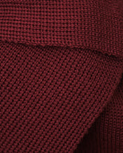 Heimat Wool Schal Burgundy