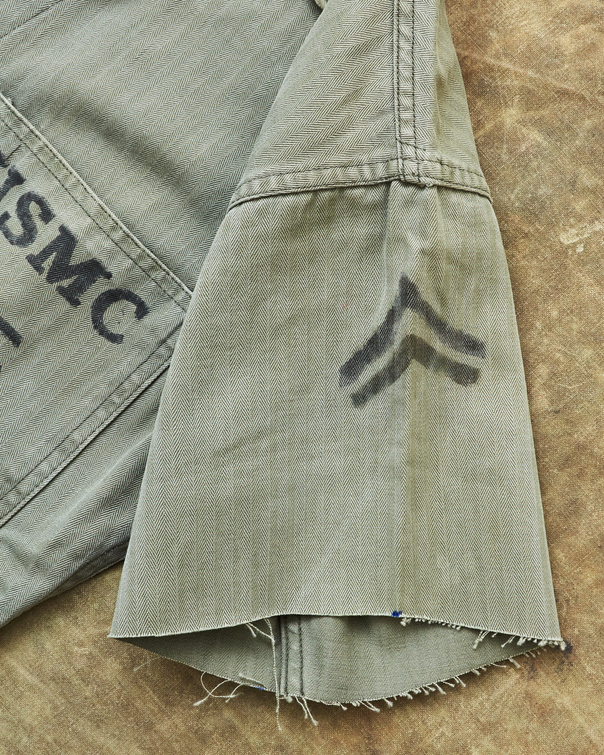 Vintage P-47 Cotton HBT Twill USMC Shirt