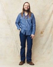 Sugar Cane & Co. Blue Chambray Work Shirt SC27850