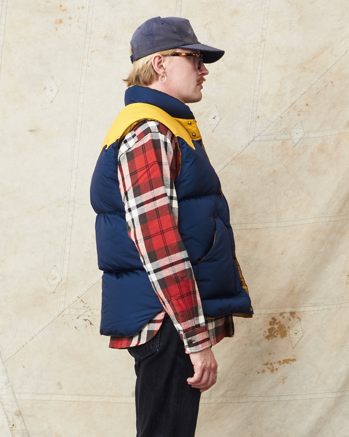 Blackrock Premium Hi-vis Mouwloos Vest – Geel/blauw, XL, Volledig NL Gecertificeerd – Met Zakken, ID-houder En Sleutellus