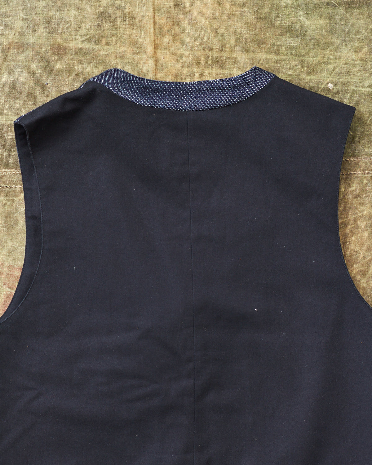 Second Hand Indigofera Chicota Vest Indigo Twill Size M