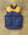 Vintage Rocky Mountain Featherbed Nylon Down Vest Size 40