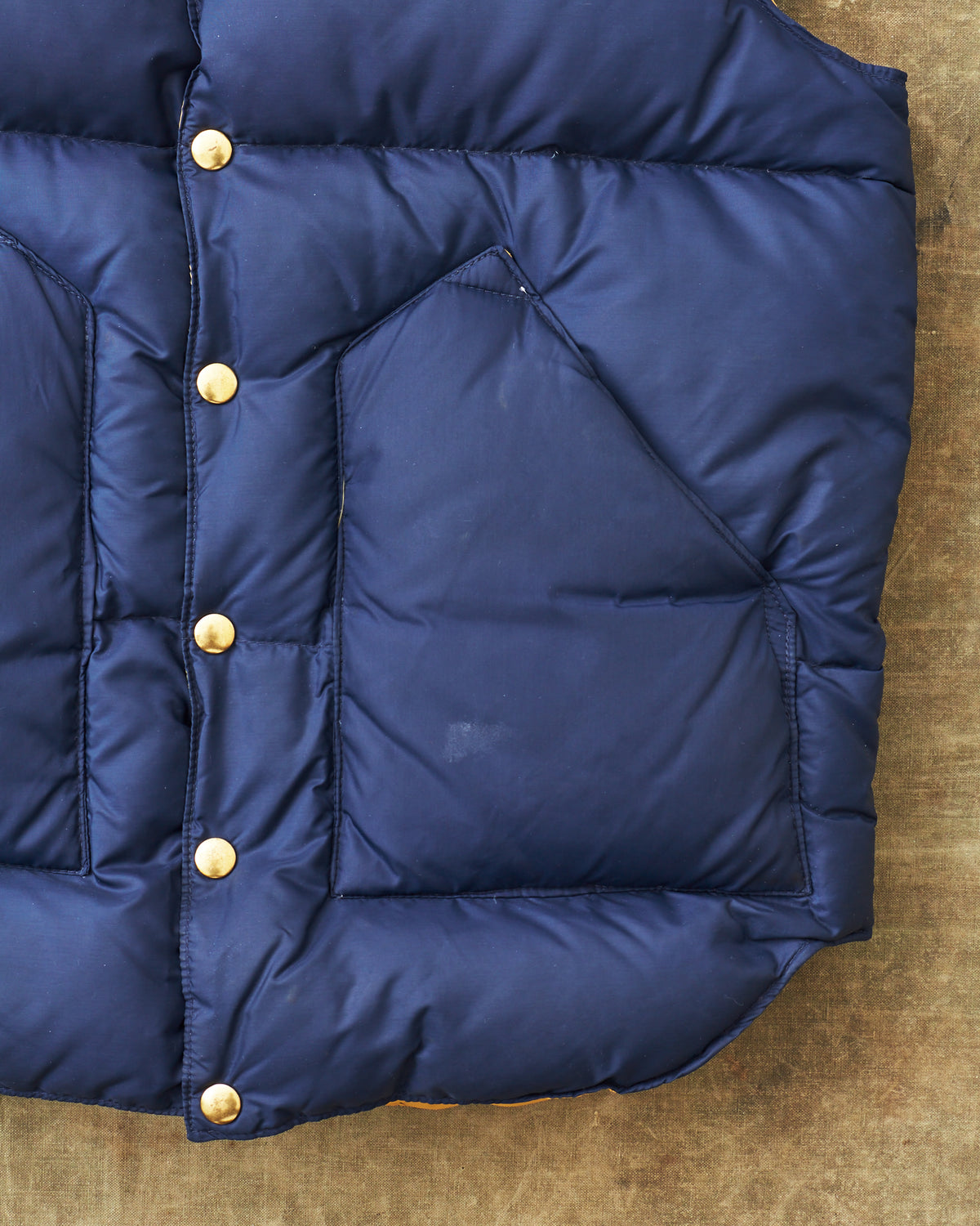 Vintage Rocky Mountain Featherbed Nylon Down Vest Size 40
