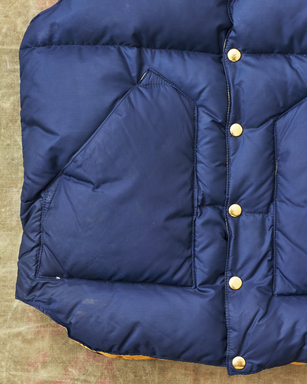 Vintage Rocky Mountain Featherbed Nylon Down Vest Size 40