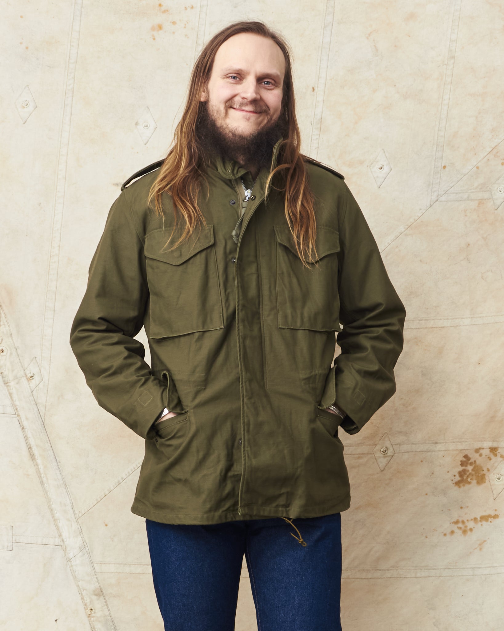 Buzz Rickson's M-65 Field Jacket Olive Drab BR11702 – Second Sunrise