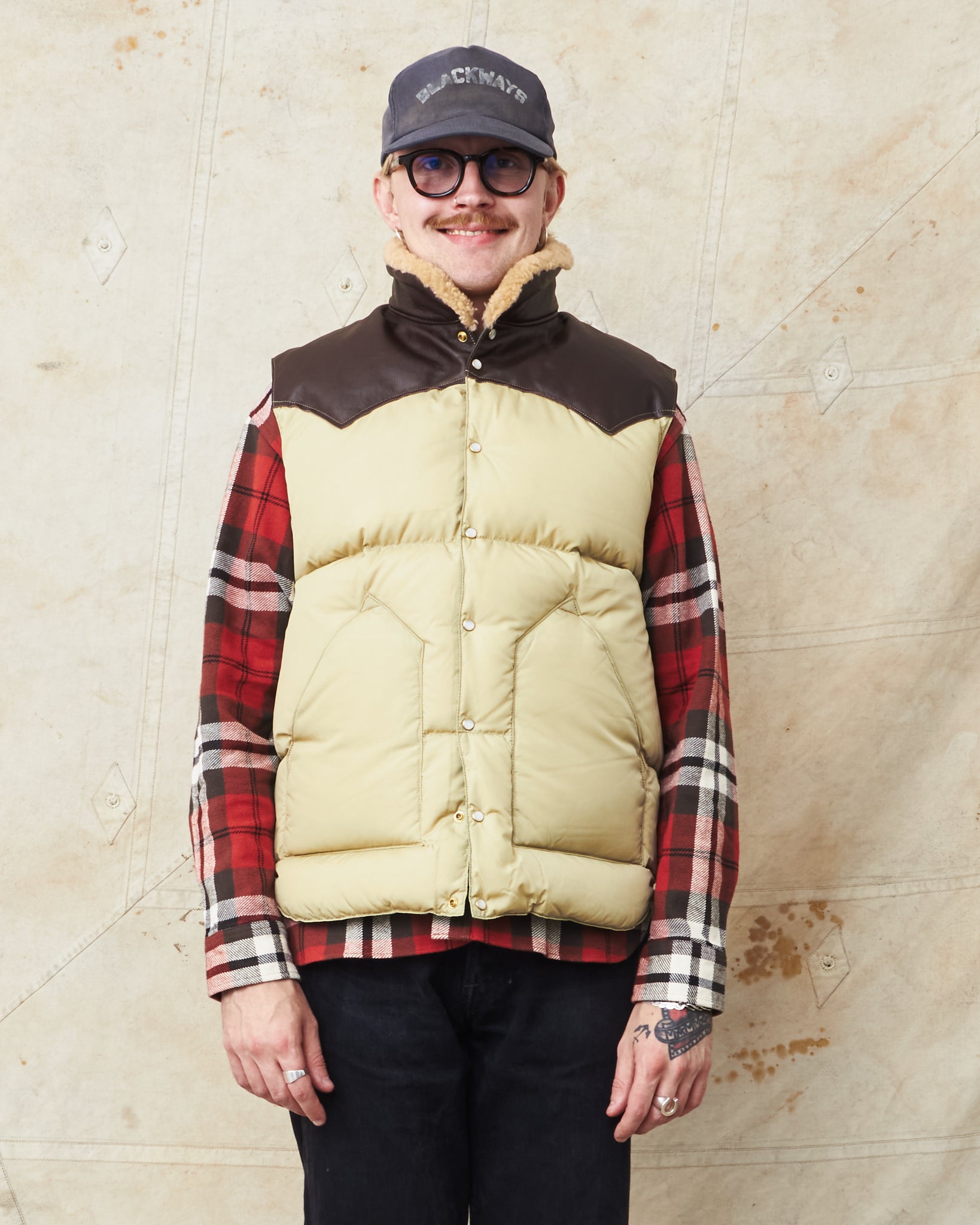 Rocky Mountain Featherbed Christy Nylon Down Vest Tan – Second Sunrise