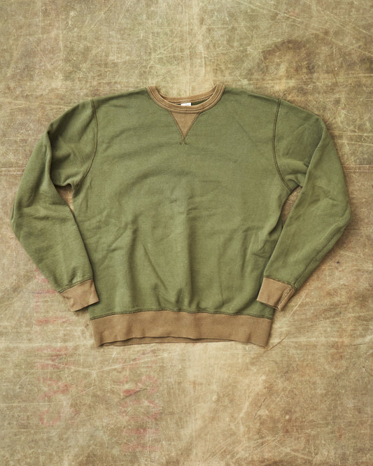 Second Hand Buzz Rickson´s Sweatshirt 4-Needle Olive XXL