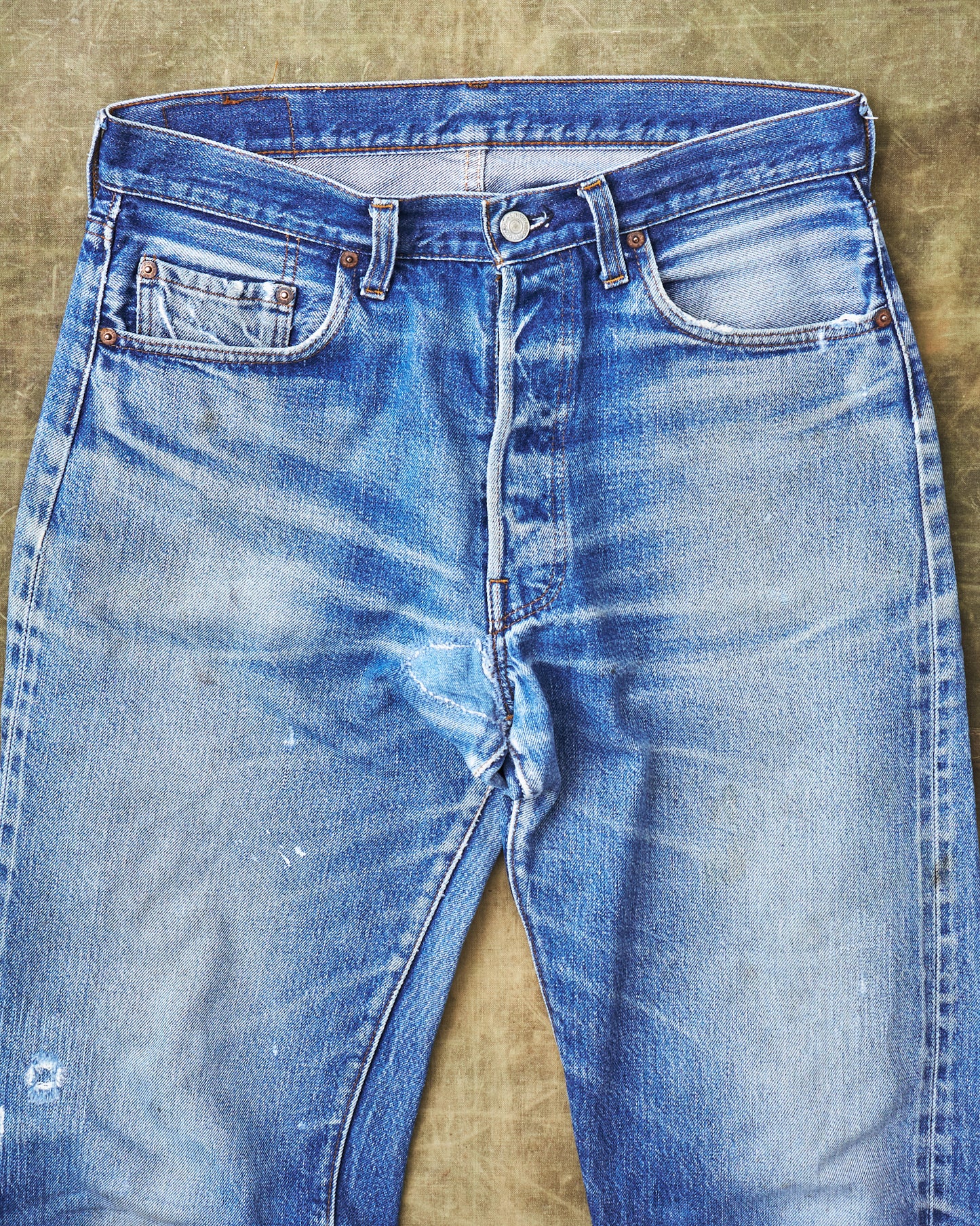 Vintage Original Late 1970's / Early 1980's Levi's 501 Red Line Selvedge Jeans W 34